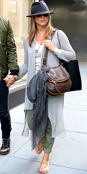 CALF-LENGTH SWEATERS photo | Jennifer Aniston