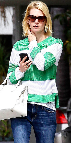 JANUARY JONES'S SWEATER photo | January Jones