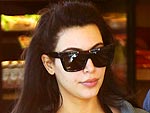 Kim Kardashian Heads to a Work Out