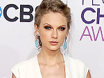 Watch Taylor Swift Takes the Plunge in White at the People's Choice Awards