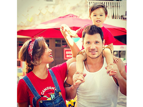 Nick Vanessa Lachey Camden Birthday