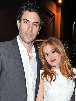 Isla Fisher Sacha Baron Cohen Third Child