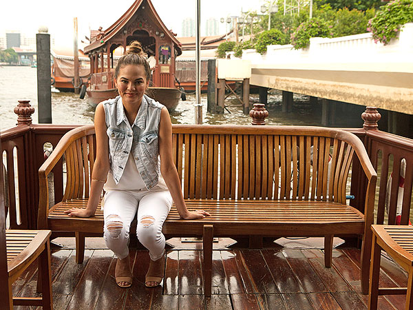 Chrissy Teigen in Bangkok