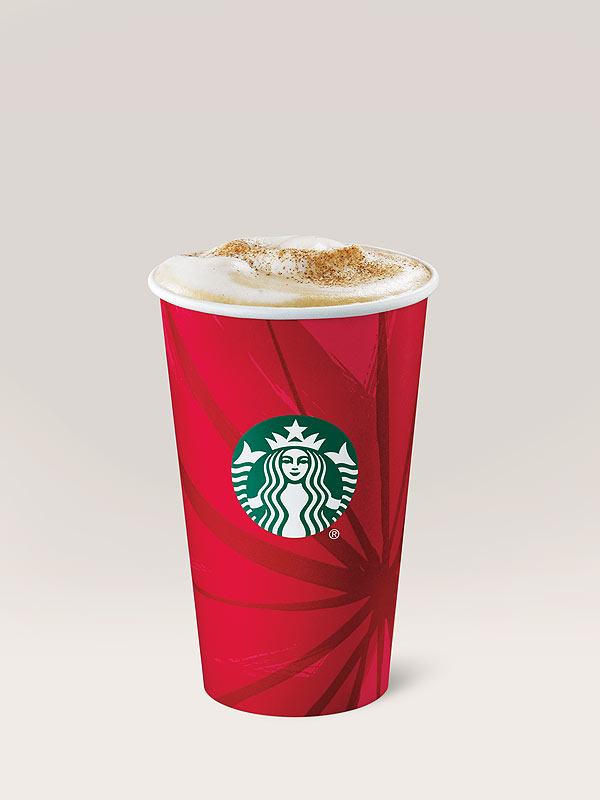 Starbucks Eggnog Latte Returns; Holiday Menu; Coffee, Latte Great