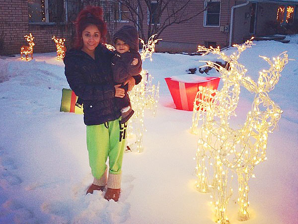 Snooki's Christmas: Her Personal Instagram and Twitter Photos