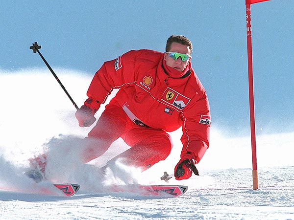 Michael Schumacher Ski Accident Photo