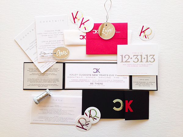 See Kaley Cuoco's Chic Wedding Invitation – with No Mention of the Wedding!| Weddings, The Big Bang Theory, Kaley Cuoco
