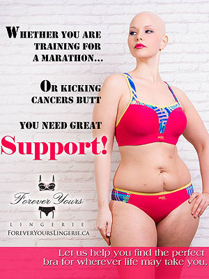 Elly Mayday Continues Her Work as a Plus-Size Model Post-Chemo