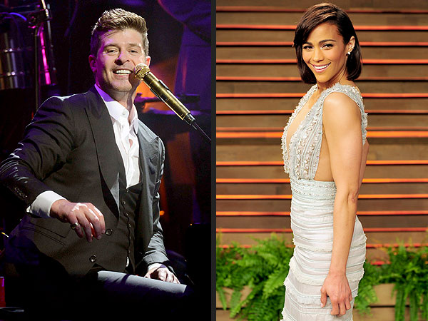 Robin Thicke Sends Musical Message to Paula Patton: 'Let's Stay Together'