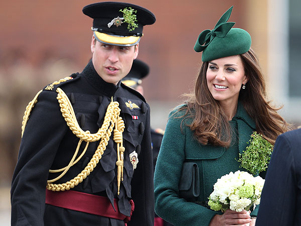 See Prince William and Kate All Decked Out for St. Patrick's Day| St. Patrick's Day, The British Royals, The Royals, Kate Middleton, Prince William