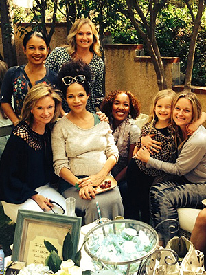 Sherri Saum Twin Sons Baby Shower