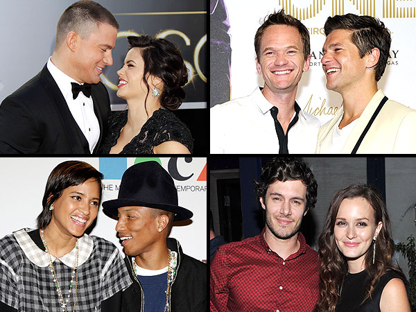 POLL: Who Is Hollywood's Cutest Couple?| Couples, Adam Brody, Andrew Garfield, Channing Tatum, David Burtka, Emily Blunt, Emma Stone, Jason Sudeikis, Jenna Dewan, Jennifer Lawrence, John Krasinski, Leighton Meester, Neil Patrick Harris, Nicholas Hoult, Olivia Wilde, Pharrell Williams