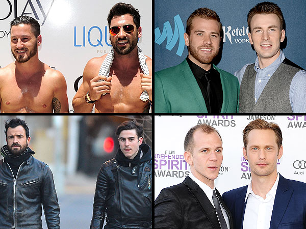 Who Are Hollywood's Sexiest Brothers?| Adam Levine, Alexander Skarsgard, Caleb Followill, Chris Evans, Chris Hemsworth, Dave Franco, James Franco, Jared Followill, Jared Leto, Justin Theroux, Liam Hemsworth, Maksim Chmerkovskiy, Stephen Amell, Val Chmerkovskiy, Zac Efron