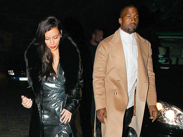 Kim Kardashian & Kanye West Wear Matching Outfits at His Stylist's Wedding in Prague| Wedding, Kanye West, Kim Kardashian