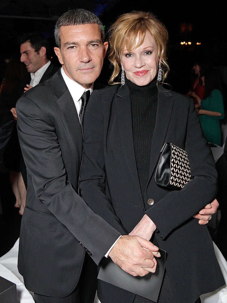 Melanie Griffith couple