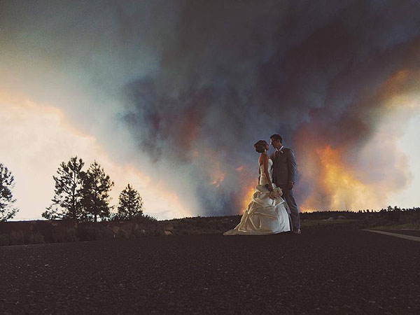 Tornado Wedding Photos On Facebook : People.com