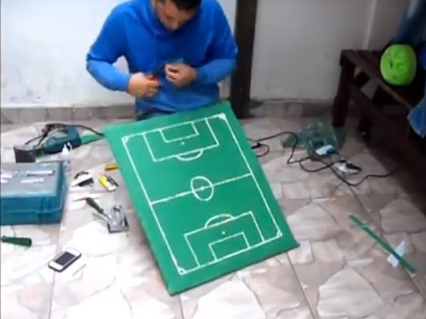 Brazilian Teacher Builds a Replica of Soccer Field for Blind Student| Real People Stories