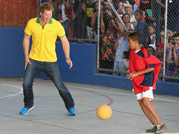 Prince Harry Meets Orphans in Brazil and Painfully Recalls the Loss of His Own Mother| Good Deeds, The British Royals, The Royals, Prince Harry, Princess Diana