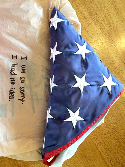 Thief Returns Deceased 9/11 Firefighter's Flag with Apology| Crime & Courts, Independence Day, Good Deeds, Real People Stories