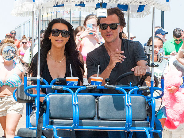 Kim Kardashian Visits Seaside Heights in New Jersey: See the Pics| Jersey Shore, Kim Kardashian