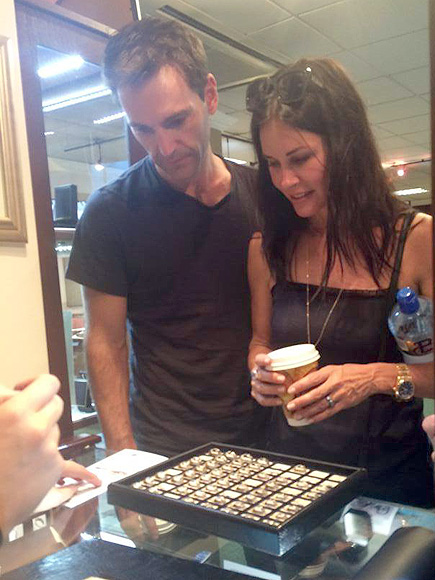 Courteney Cox & Johnny McDaid Snag Some New Rings on Ireland Trip| Snow Patrol, Couples, Engagements, Courteney Cox