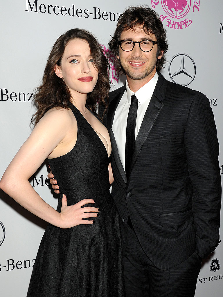 How Kat Dennings Met New Boyfriend Josh Groban Couples, 2 Broke Girls