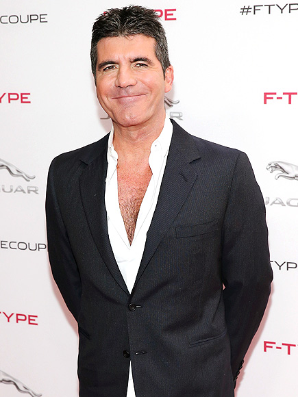 Simon Cowell Leaves Hospital with Baby Eric
