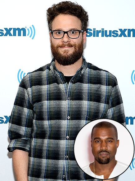 seth rogen tells howard stern kanye west gave me a private concert