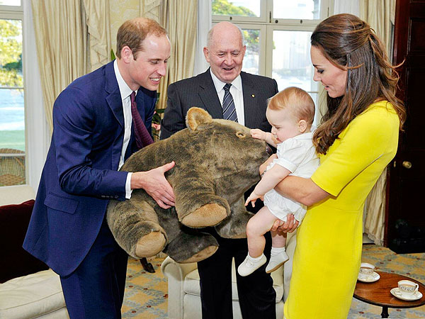 Prince George's Obsessions? Wombats, Sweet Potatoes & Bilbies| The British Royals, The Royals, Kate Middleton, Prince George, Prince William