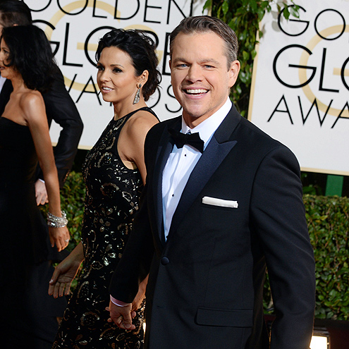 MATT & LUCIANA photo | Matt Damon