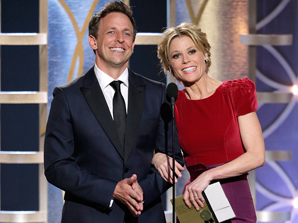 No One Had More Fun at the Golden Globes Than the Saturday Night Alive Alums| Golden Globe Awards 2014, Amy Poehler, Andy Samberg, Jimmy Fallon, Melissa McCarthy, Seth Meyers, Tina Fey, Actor Class