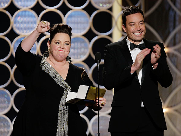 No One Had More Fun at the Golden Globes Than the Saturday Night Alive Alums| Golden Globe Awards 2014, Amy Poehler, Andy Samberg, Jimmy Fallon, Melissa McCarthy, Seth Meyers, Tina Fey, Actor Class