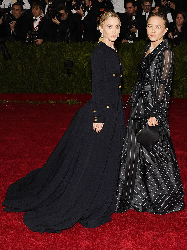 MAry-Kate and Ashley Olsen Met Gala 2014