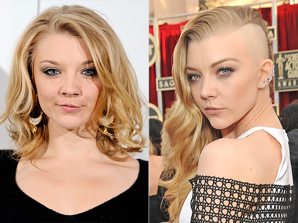 Natalie Dormer shaved head