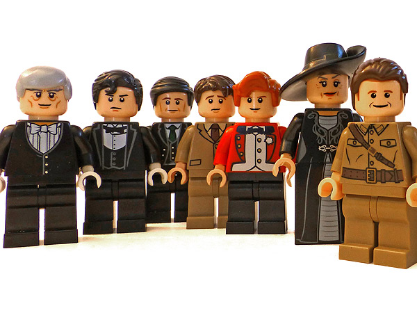 Man Creates Adorable Downton Abbey Lego Set for His Girlfriend| Downton Abbey