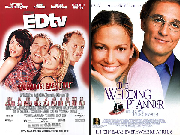 Matthew McConaughey's Career Arc Analyzed Through His Movie Posters| Matthew McConaughey, Movies, Video