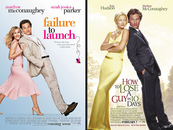 Matthew McConaughey's Career Arc Analyzed Through His Movie Posters| Matthew McConaughey, Media Products, Movies