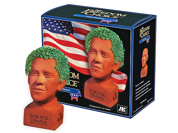 A Brief Photographic History of Chia Pets| The Simpsons, Barack Obama
