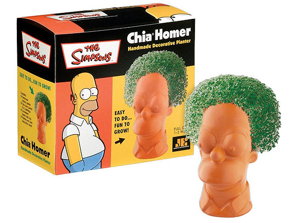 A Brief Photographic History of Chia Pets| The Simpsons, Barack Obama