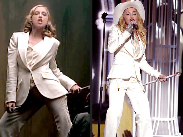 Beyoncé's Flashdance: 6 Déjà Vu Moments from the 2014 Grammys| Daft Punk, Flashdance, Beyonce Knowles, Lorde, Madonna, Pharrell Williams, Pink