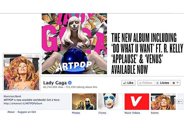 Facebook's 10th Anniversary: Celebrate by Following These 10 Stars| Bruno Mars, Dwayne ''The Rock'' Johnson, George Takei, Lady Gaga, Miley Cyrus, Paulo Coelho, Pitbull, Shakira, Vin Diesel, Will Smith, Media Products