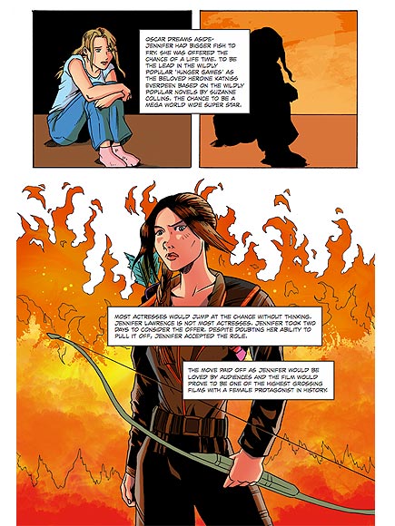 Jennifer Lawrence Can Really Be Your Hero, Thanks to a New Comic Book| Jennifer Lawrence, Comic Books/Graphic Novels