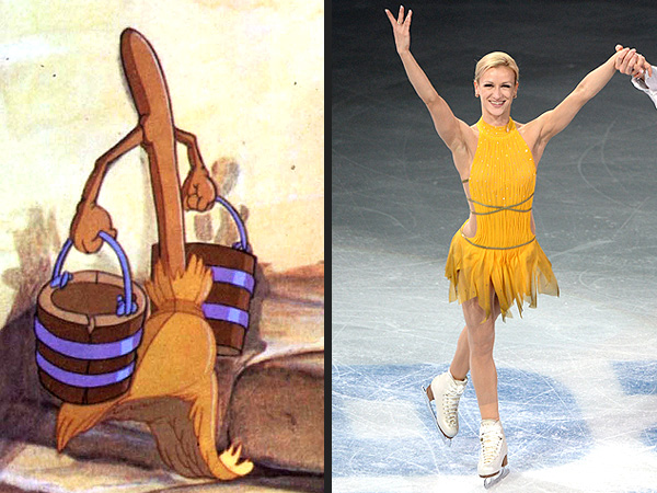 9 Sochi Olympians with Disney Doppelgängers| Winter Olympics 2014, Ashley Wagner, Gracie Gold, Meryl Davis, Olympics, Media Products