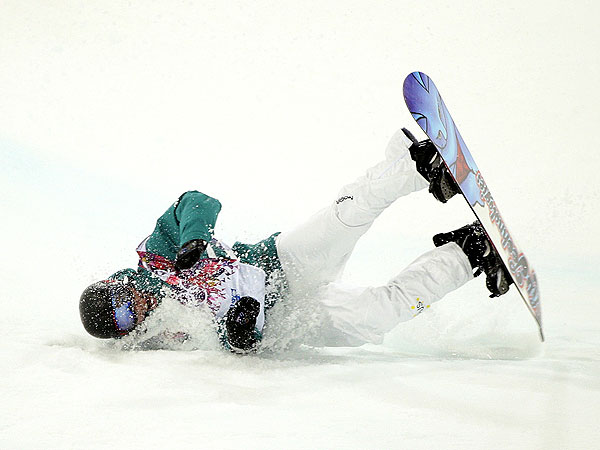 Photos: 17 of the Gnarliest Wipeouts at the 2014 Winter Olympics| Winter Olympics 2014, Shaun White