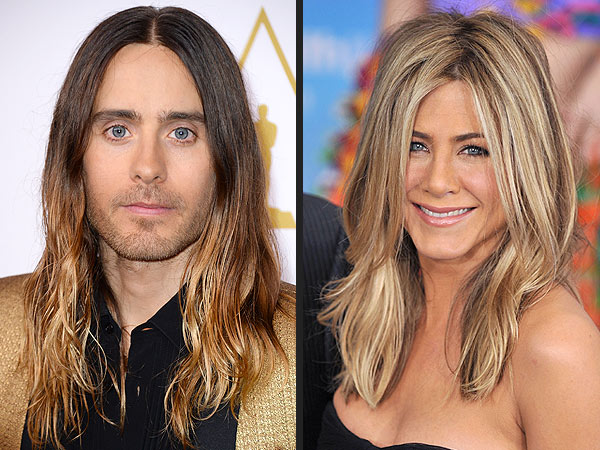 See Jared Leto's Many Friends-Inspired Hairstyles| Oscars 2014, Friends, Jared Leto, Jennifer Aniston