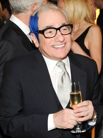 See Meryl Streep, Martin Scorsese and Other Celebs with Liza Minnelli's Blue Hair Streak| Judi Dench, Liza Minnelli, Meryl Streep, Musician Class