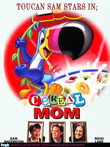 For National Cereal Day, We've Photoshopped Famous Movie Posters to Be About Cereal| Breakfast at Tiffany's, Milk, Serial Mom, The Breakfast Club, Food