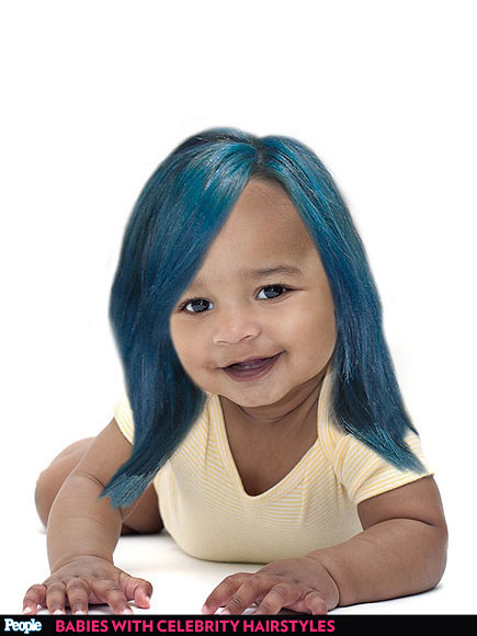 Nap Time Tresses: Babies Try on 7 Famous Celebrity Hairstyles| Babies, Beyonce Knowles, Demi Lovato, Harry Styles, Jared Leto, Jennifer Lawrence, Miley Cyrus
