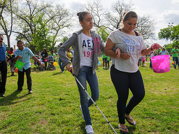 Inside the Dallas Easter Egg Hunt Specially Designed for Visually Impaired Kids| Easter, Real People Stories