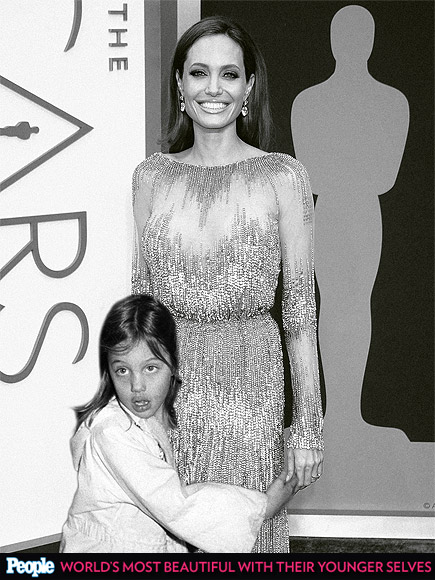 PEOPLE's 'Most Beautiful' Celebrities Posing with Their Younger Selves| Most Beautiful on Covers, Most Beautiful, Beyonce Knowles, Christina Applegate, Cindy Crawford, Drew Barrymore, Gwyneth Paltrow, Jennifer Aniston, Jennifer Lopez, Jodie Foster, Julia Roberts, Kate Hudson, Leonardo DiCaprio, Meg Ryan, Michelle Pfeiffer, Actor Class